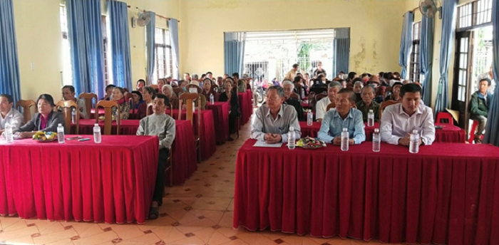 UBND xã Cư Mốt tổ chức lễ mừng thọ cho người cao tuổi trên địa bàn xã năm 2022